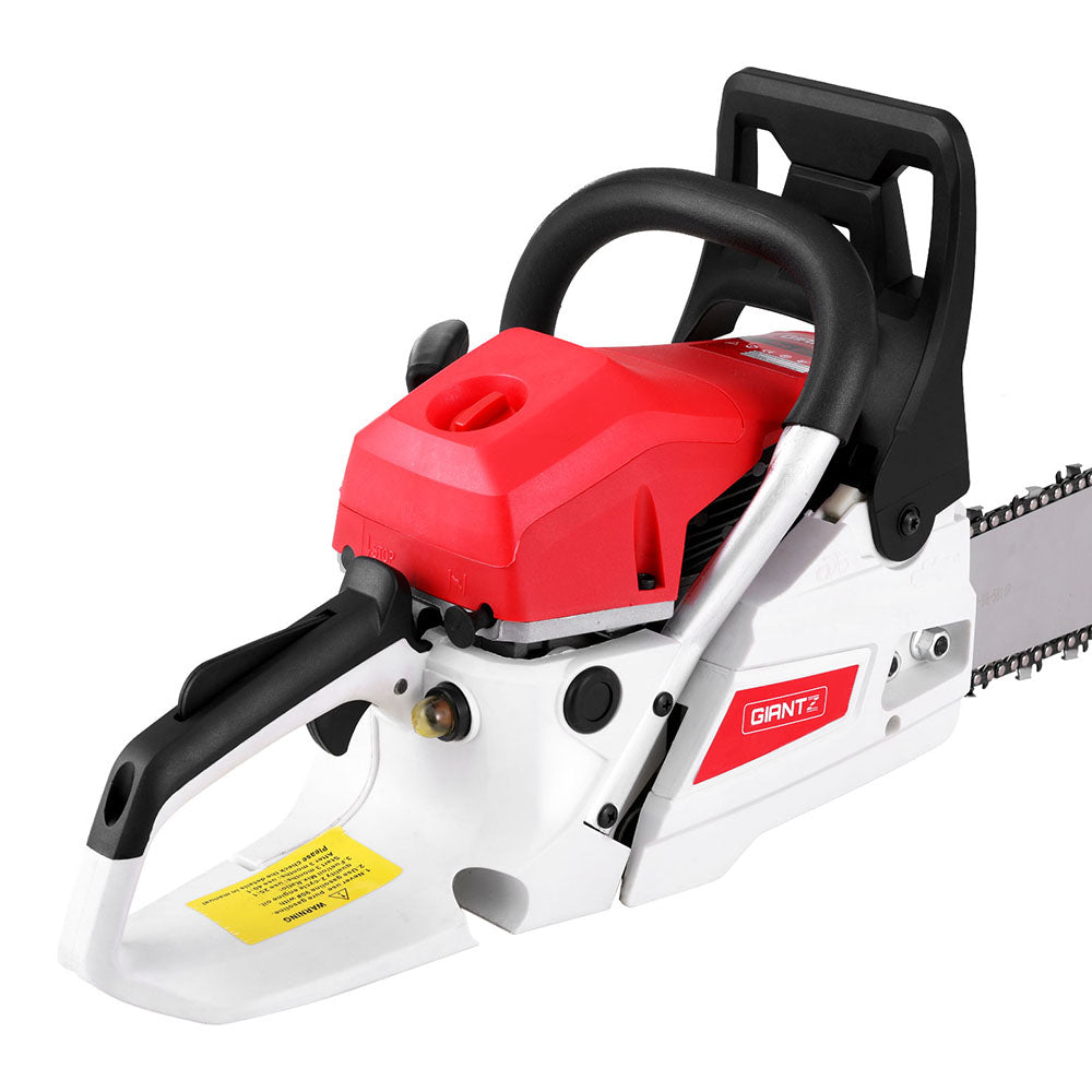 Giantz 74cc Petrol Chainsaw 22 Bar E-Start Tree Pruning Chain Saw"