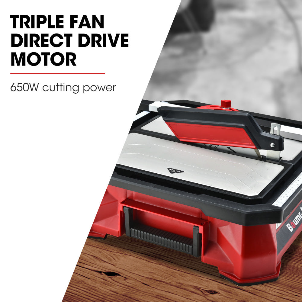 BAUMR-AG 650W Electric Tile Saw Cutter with 180mm (7) Blade"