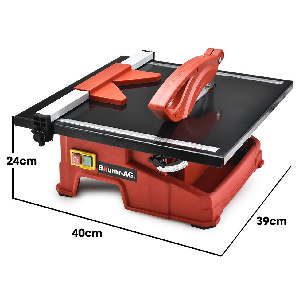 BAUMR-AG 600W Electric Tile Saw Cutter with 180mm (7) Blade"