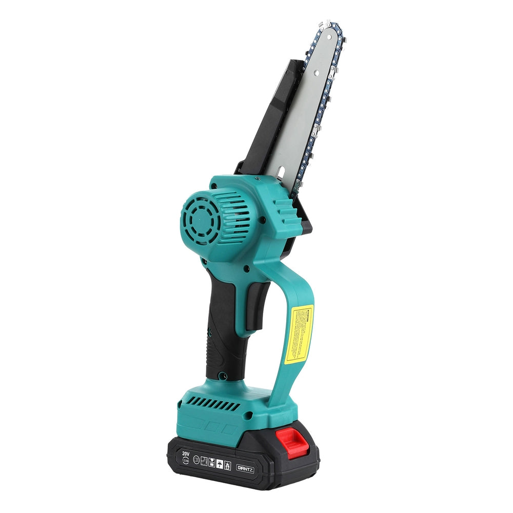Giantz 6 Mini Cordless Electric Chainsaw Rechargeable Wood Cutter"