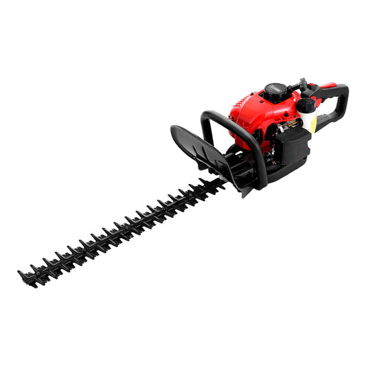 Giantz 25.4CC Petrol Hedge Trimmer 24 Dual Blade Tree Grass Garden Tool"
