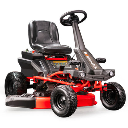 BAUMR-AG 30 Inch 48V Electric Ride On Lawn Mower Brushless Lawnmower 30 - 300RX"