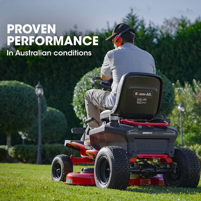 BAUMR-AG 30 Inch 48V Electric Ride On Lawn Mower Brushless Lawnmower 30 - 300RX"