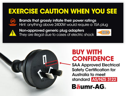 BAUMR-AG Wall Chaser Machine Concrete Chasing Tool Electric Brick Grinder Saw