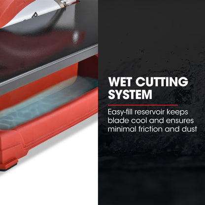 BAUMR-AG 600W Electric Tile Saw Cutter with 180mm (7) Blade"